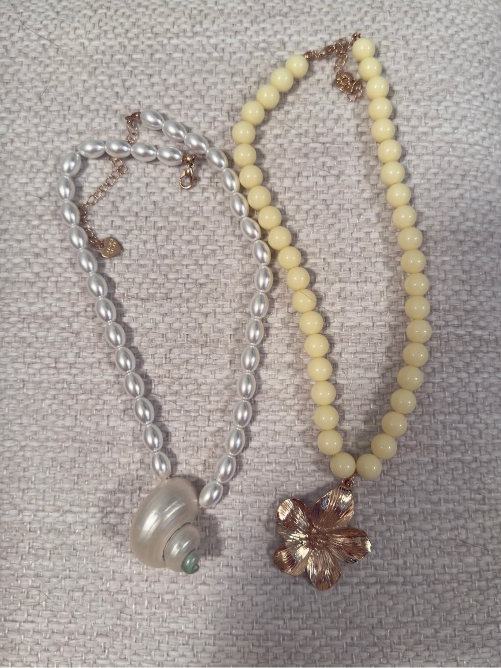 Altar’d state seashell necklaces